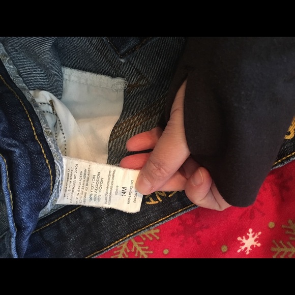 Lee Boyfriend button Fly jeans Size 14 - Picture 4 of 4